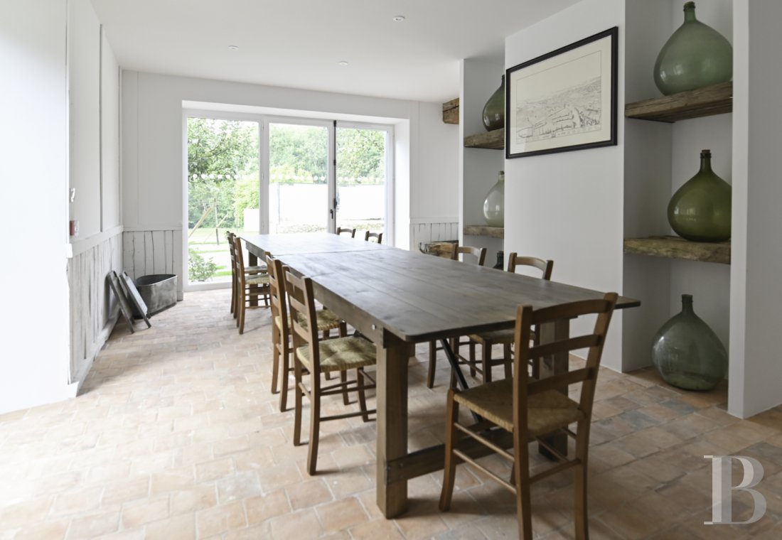 En Mayenne, au sud de Laval, un ancien établissement de blanchissage dans un domaine de 180 hectares - photo  n°12